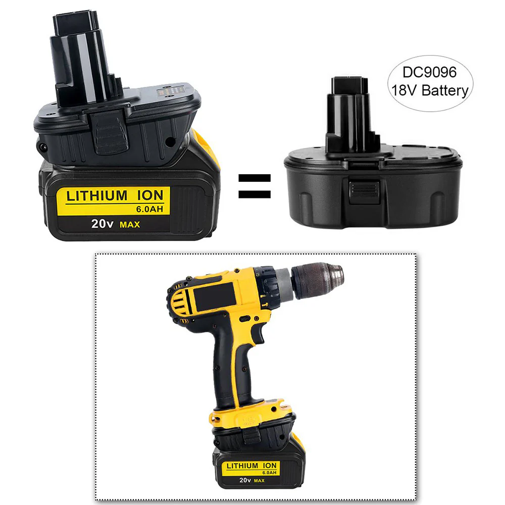 For DeWalt 18V To 20V Replacement Adaptor | DCA1820 Battery Adapter - Image 2