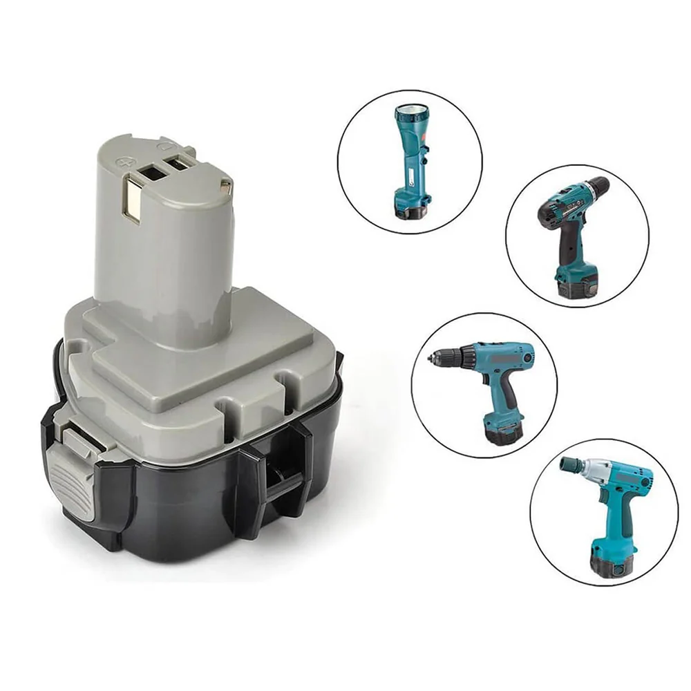 For Makita 12V Battery 4.8Ah Replacement | 1220 Ni-Mh Batteries 2 Pack - Image 3