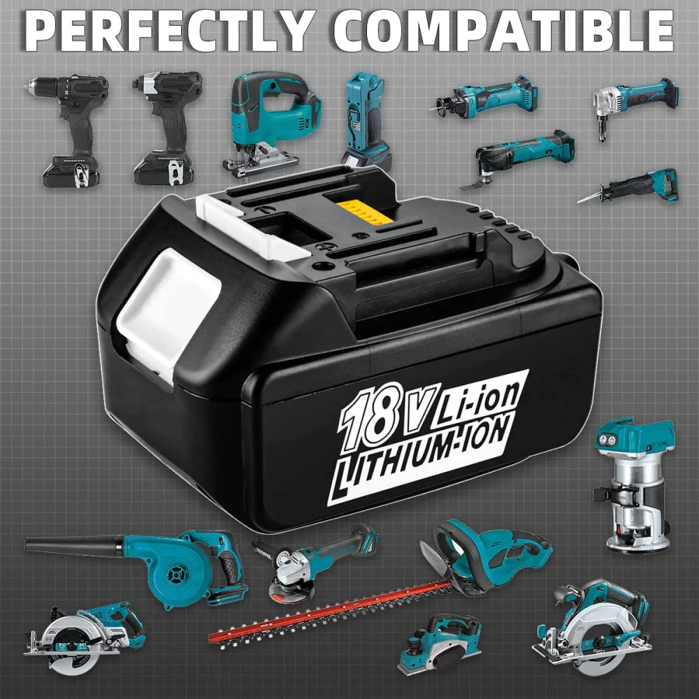 For Makita 18V Battery 5Ah Replacement | BL1850 Li-ion Batteries 8 Pack - Image 2