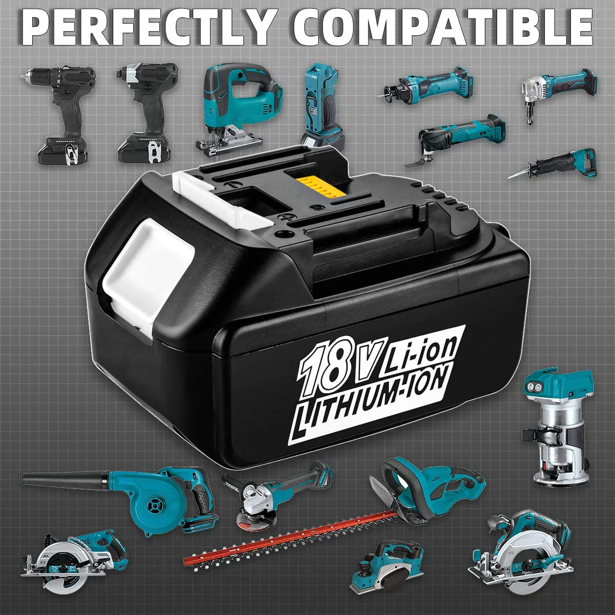 For Makita 18V Battery 5Ah Replacement | BL1850 Li-ion Battery - Image 4