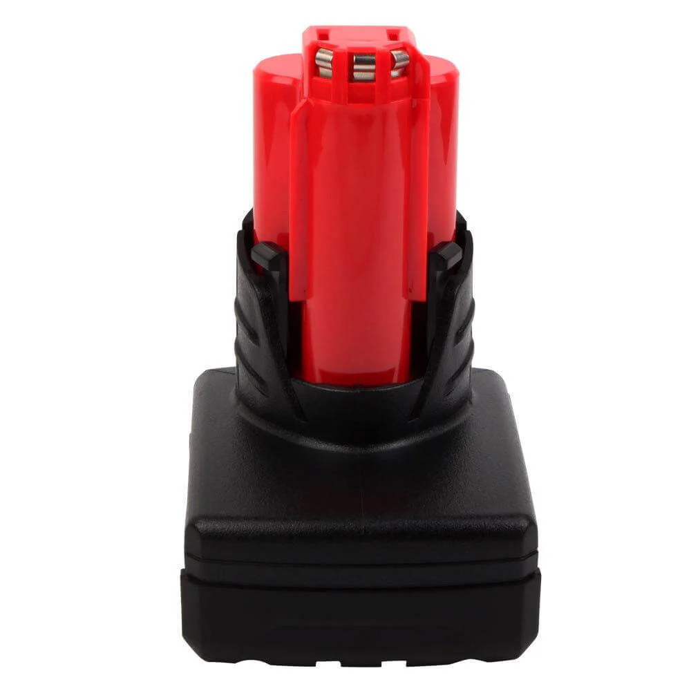 For Milwaukee M 12 Battery 6Ah Replacement | M 12B6 Batteries 2 Pack - Image 3